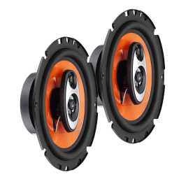 GT Audio GT-FR653 6.5" 16.5cm 3-Way Coaxial Speakers 2x70W RMS Pair