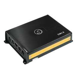 DB4.3 4/3/2 Channel Class D Bridgeable Stereo 12v Micro Power Amplifier 200w Verified RMS Power Output