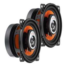 GT Audio GT-FR42 2 Way 4 Inch (100mm) Coaxial Speaker Pair 2 x 60W RMS