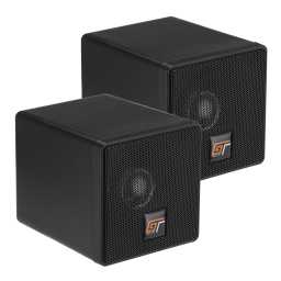 GT Gear GT-KUBE1 8Ohm High Performance Bookshelf Speakers 2x50W RMS Pair