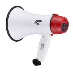 GT Gear GTG-MP10 20W Battery Powered Compact Handheld Briefing Megaphone